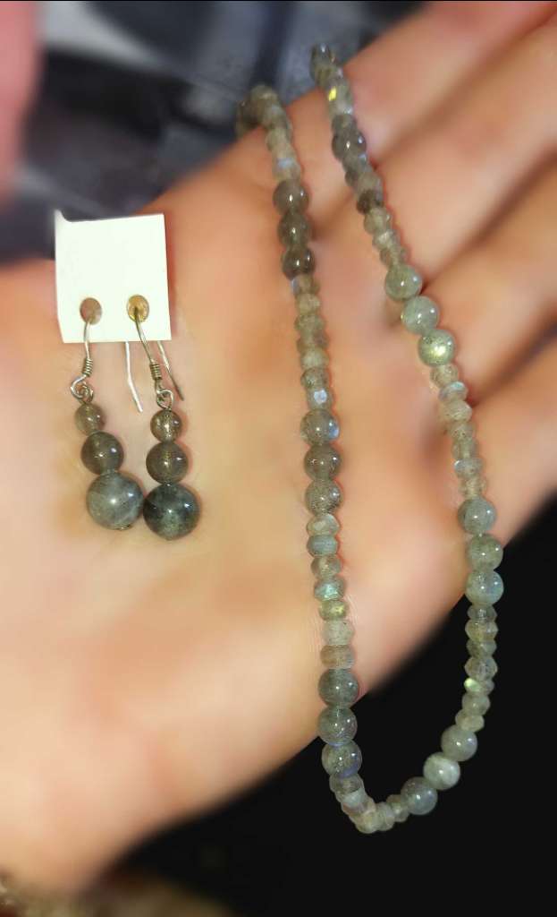 Set en argent et Labradorite