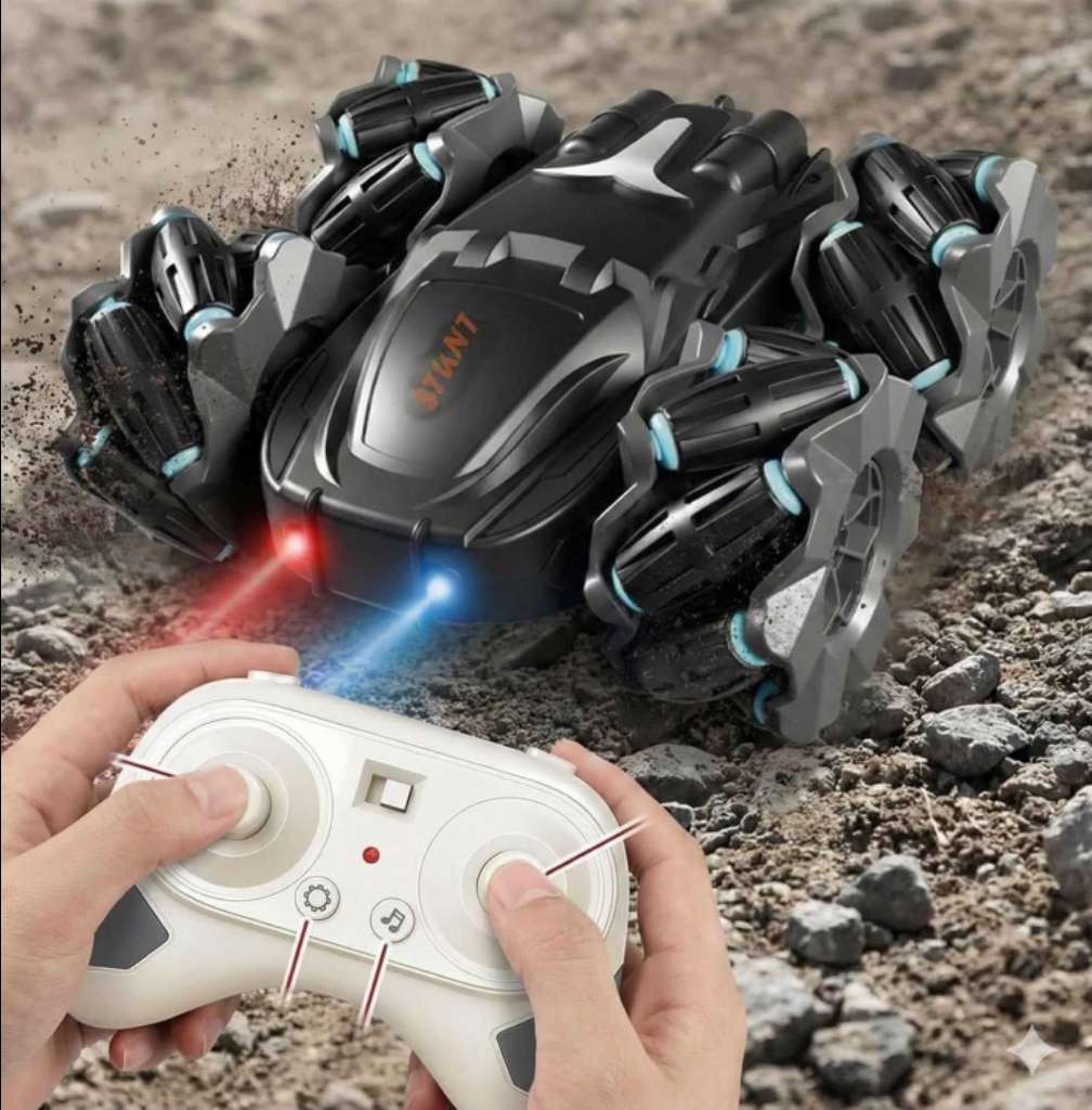 Remote Control Stunt Car, 180° Flipped, 360°