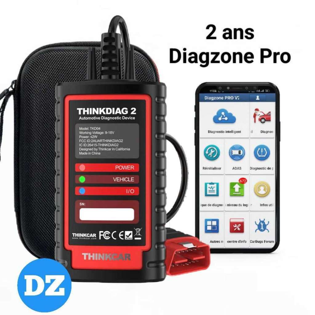 Launch Thinkdiag2 avec 2 ans Diagzone pro