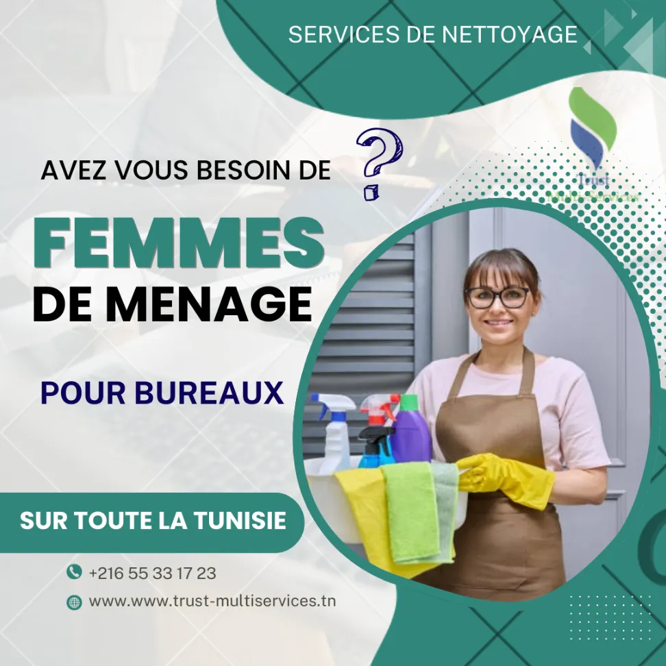 femme de ménage à rades