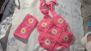 Ensemble Crochet Fait Main – Élégance & Douceur