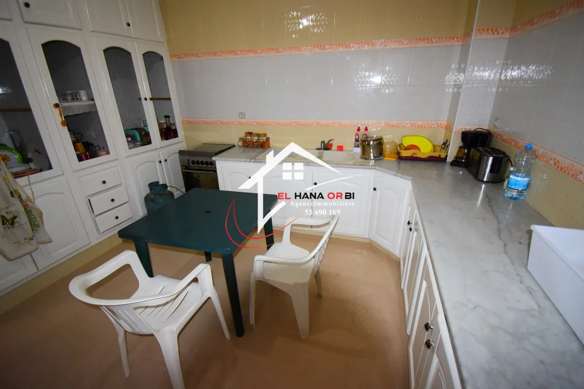 A louer Appartement s+2 Vue sur Mer à Baghdadi