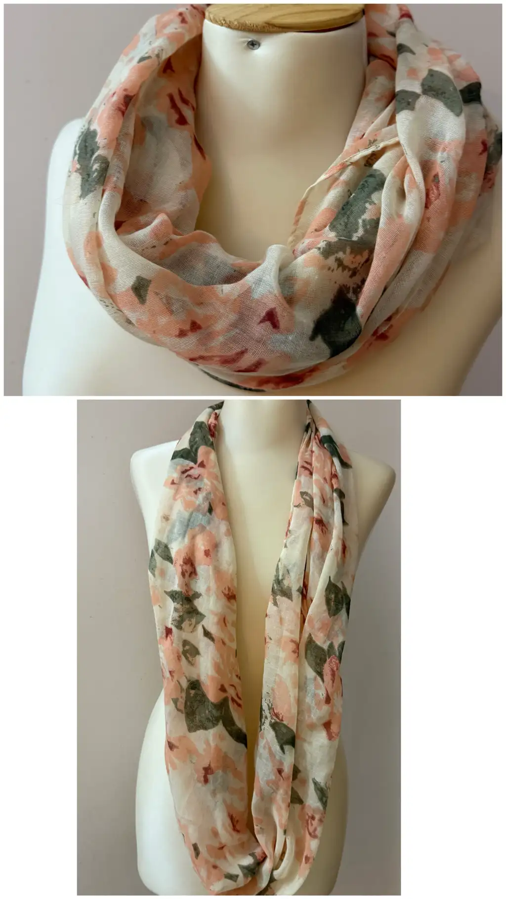 Lot 8 articles : foulards et châles.