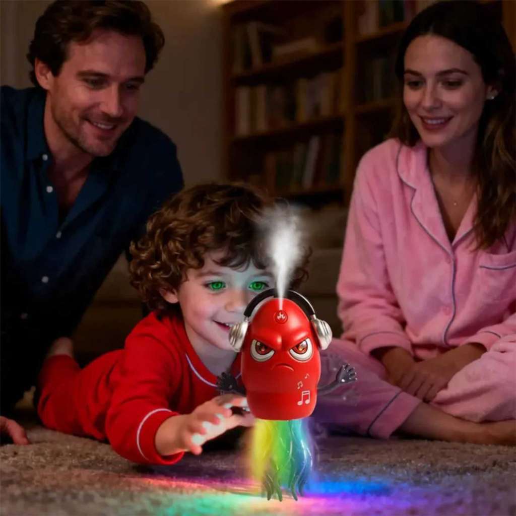 Calamar dansant électrique à détection de gravité