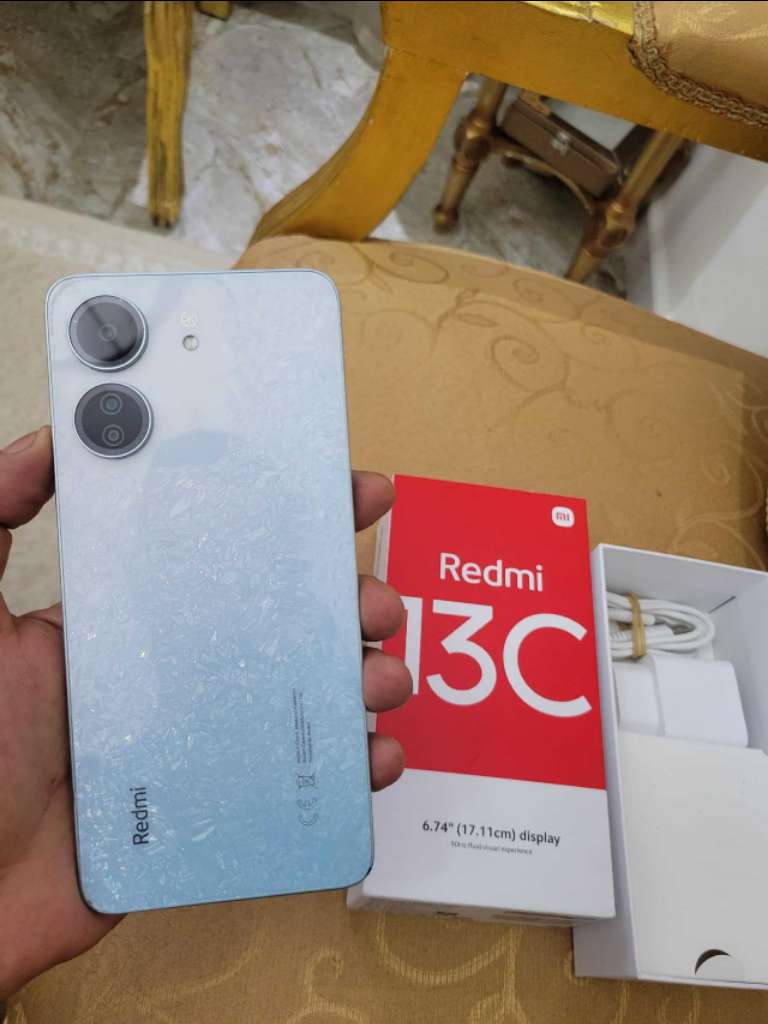 redmi 13c ram 6g+2 stockage 128g