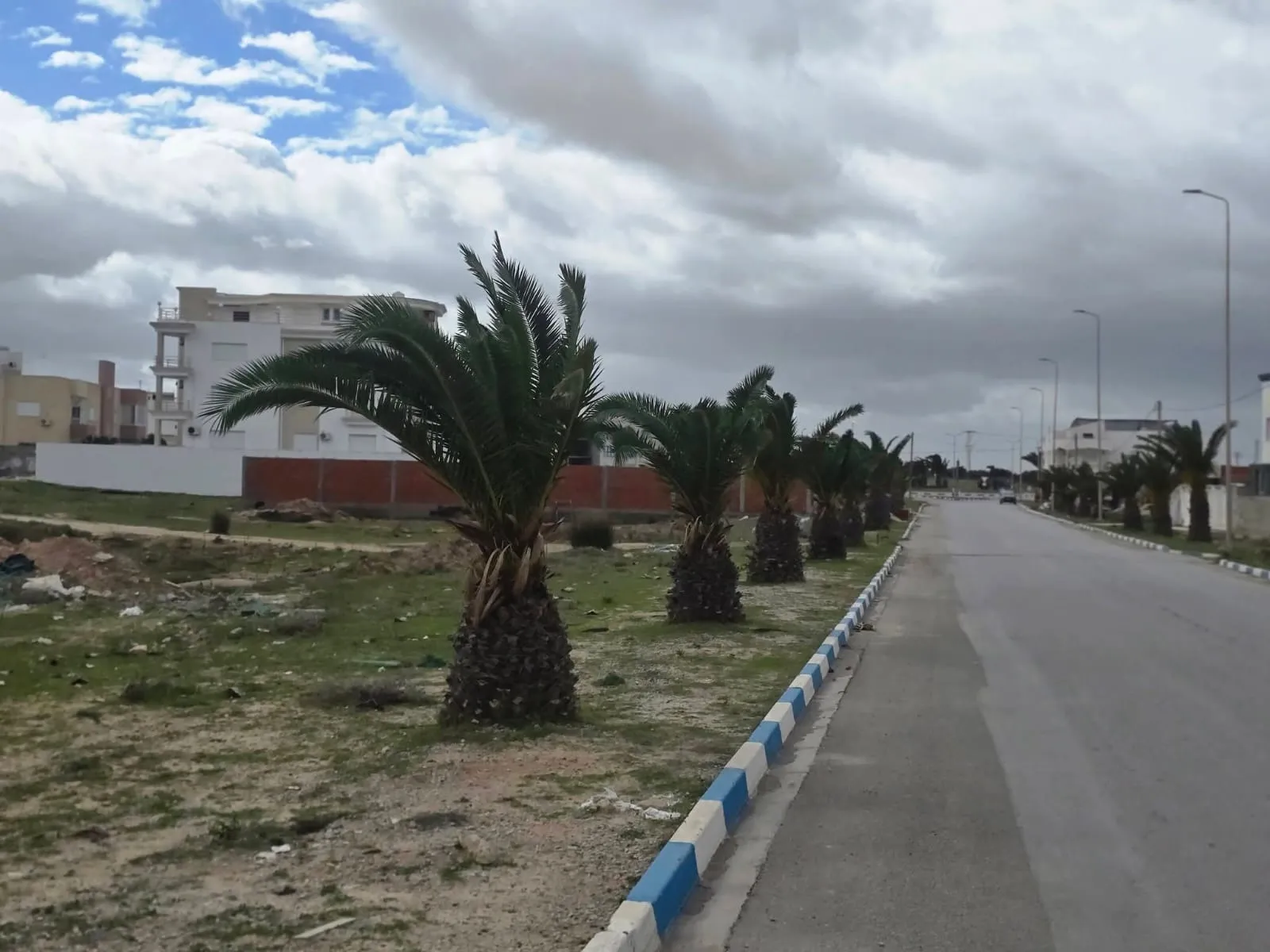 Belle Terrain 430 m2  hergla2 éme position de la mer