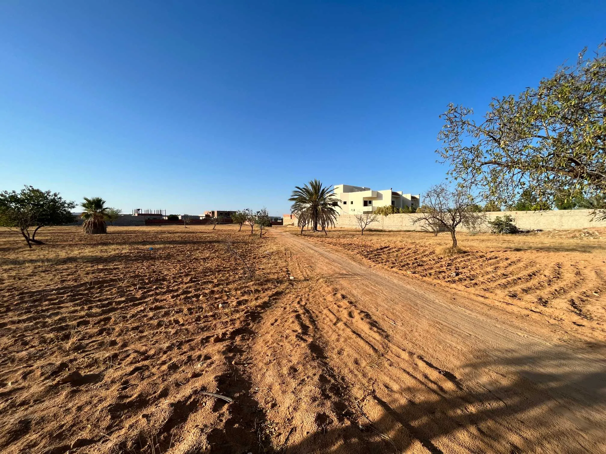 Terrain titré à vendre 2178m2 – Route El Aïn (Km 10,5)