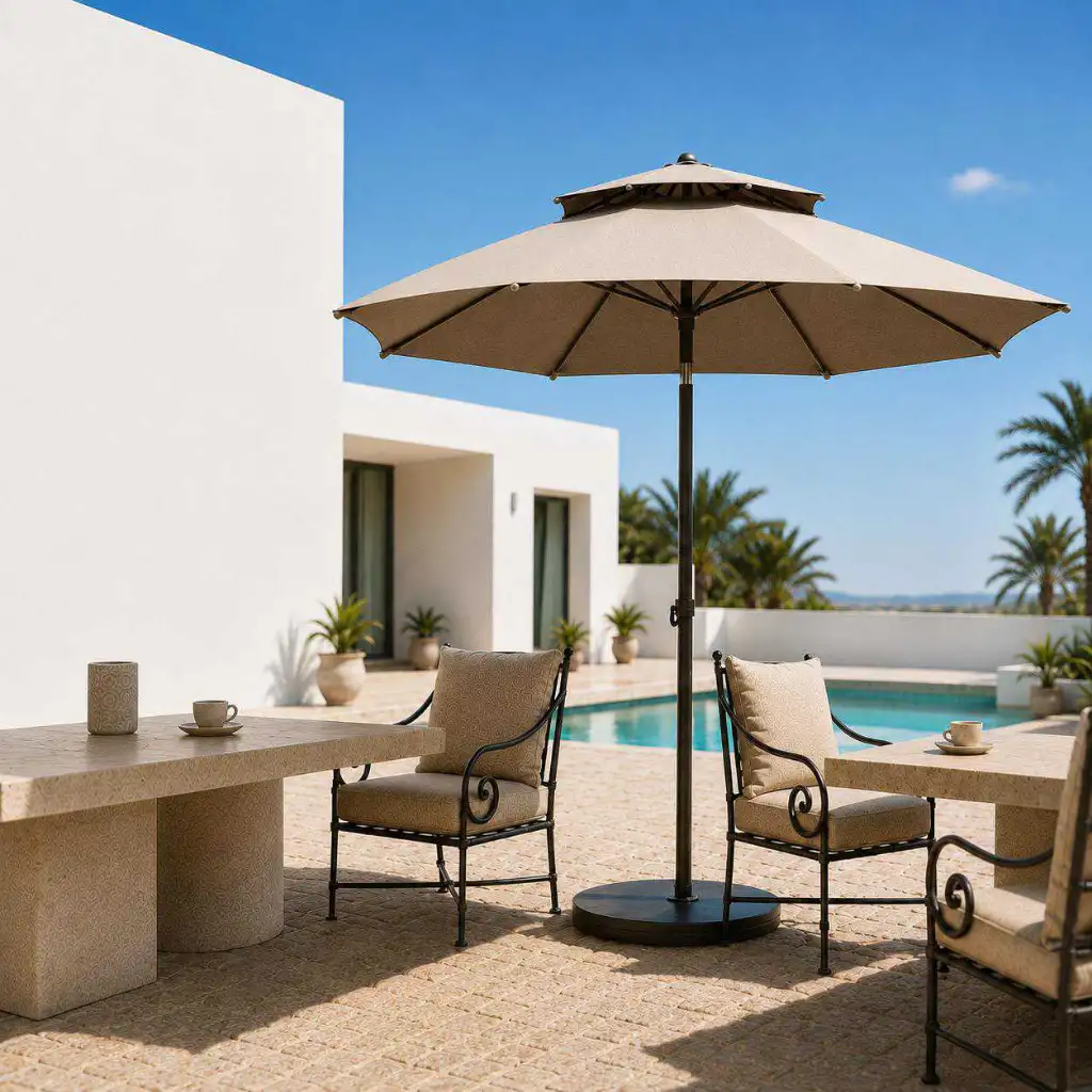 Parasol Premium Double Toit – 2,4 m