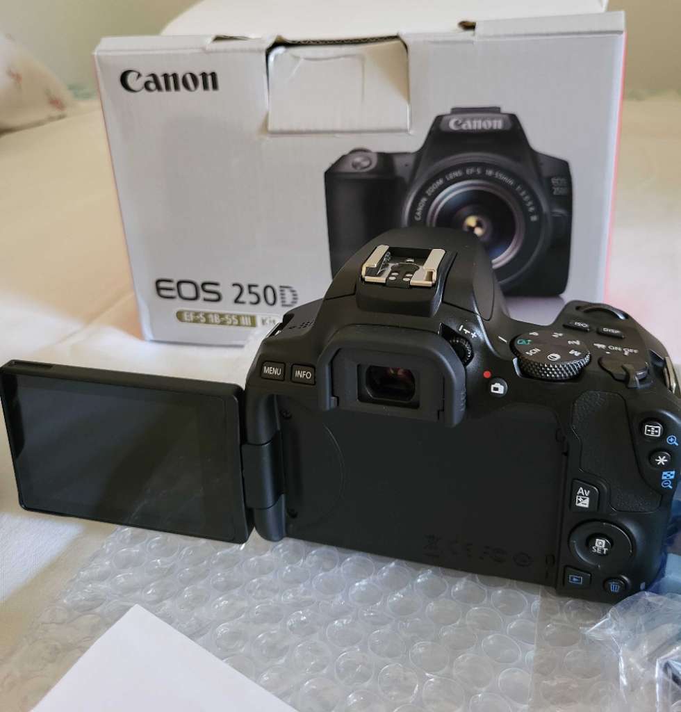 Canon EOS 250D cacheté 📸