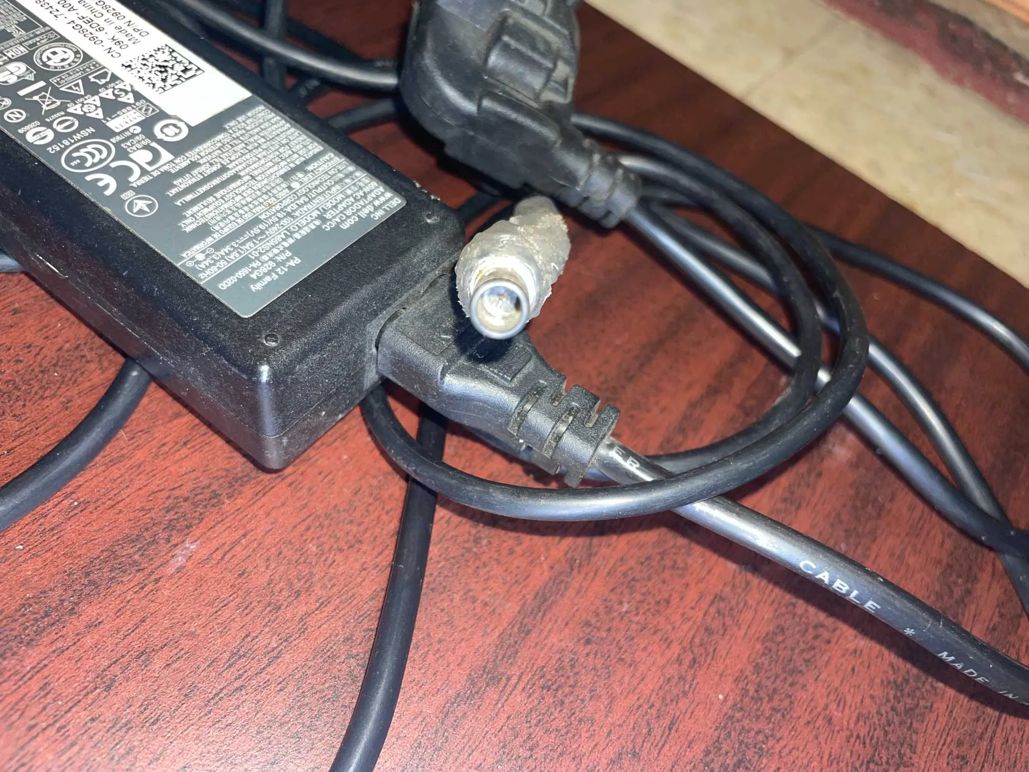 Chargeur Dell Orginal 19.5V 3.34A