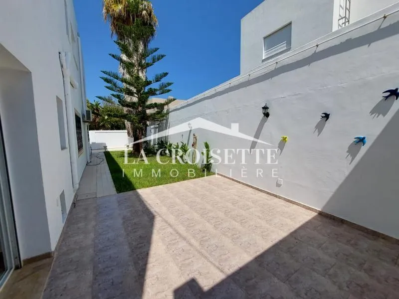 Appartement s3 avec jardin à Gammarth ZAL1805