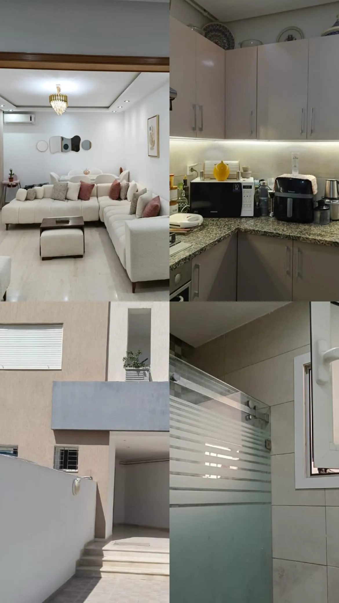 Appartement S+2 à louer à Riadh Andalous