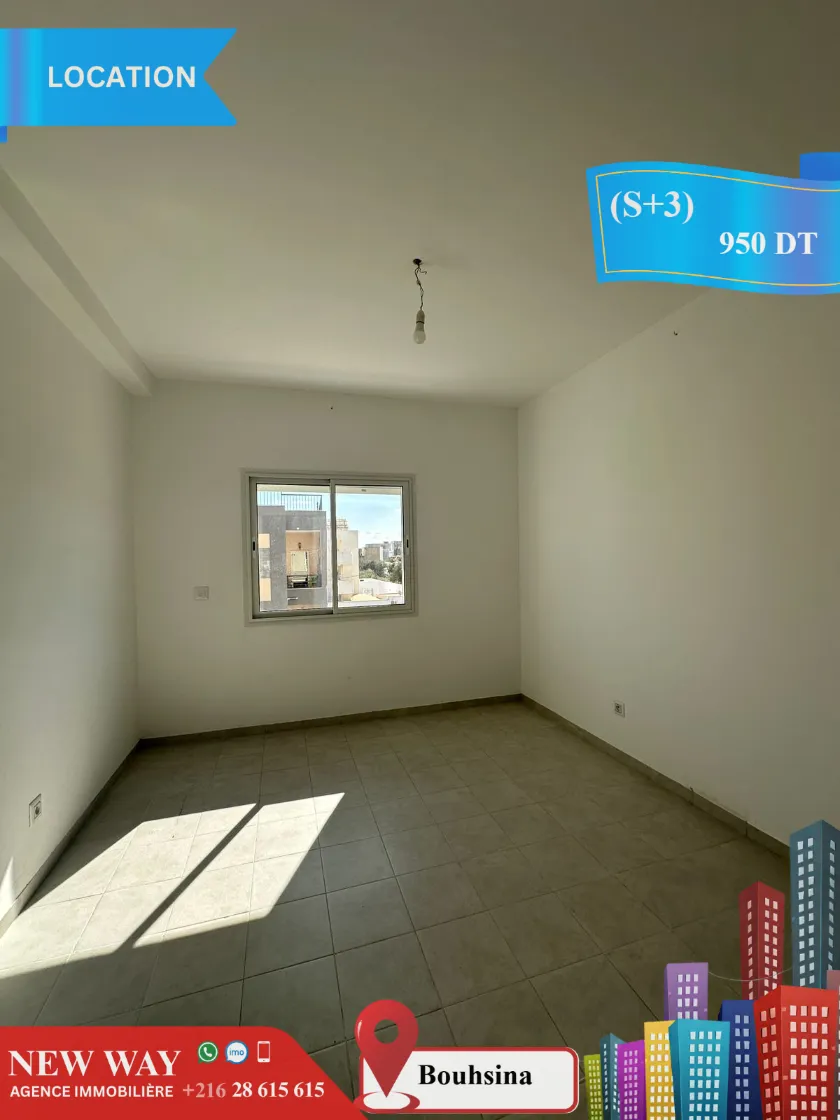 (S+3) à Bouhsina, avec Place de Parking