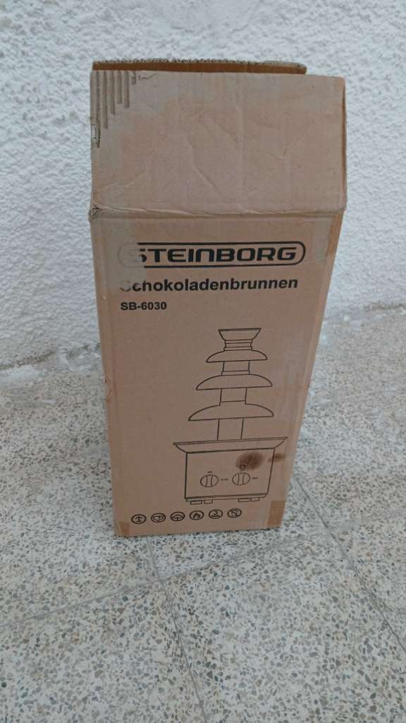 Fontaine de chocolat.