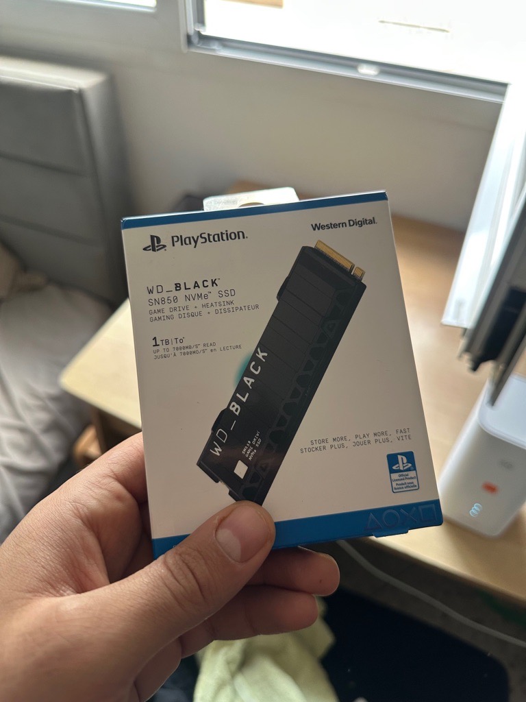 WD Black ssd 1tb ps5