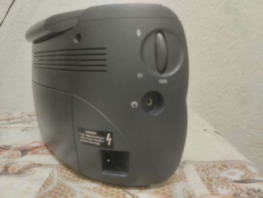 Poste portatif grinding vintage and retro 