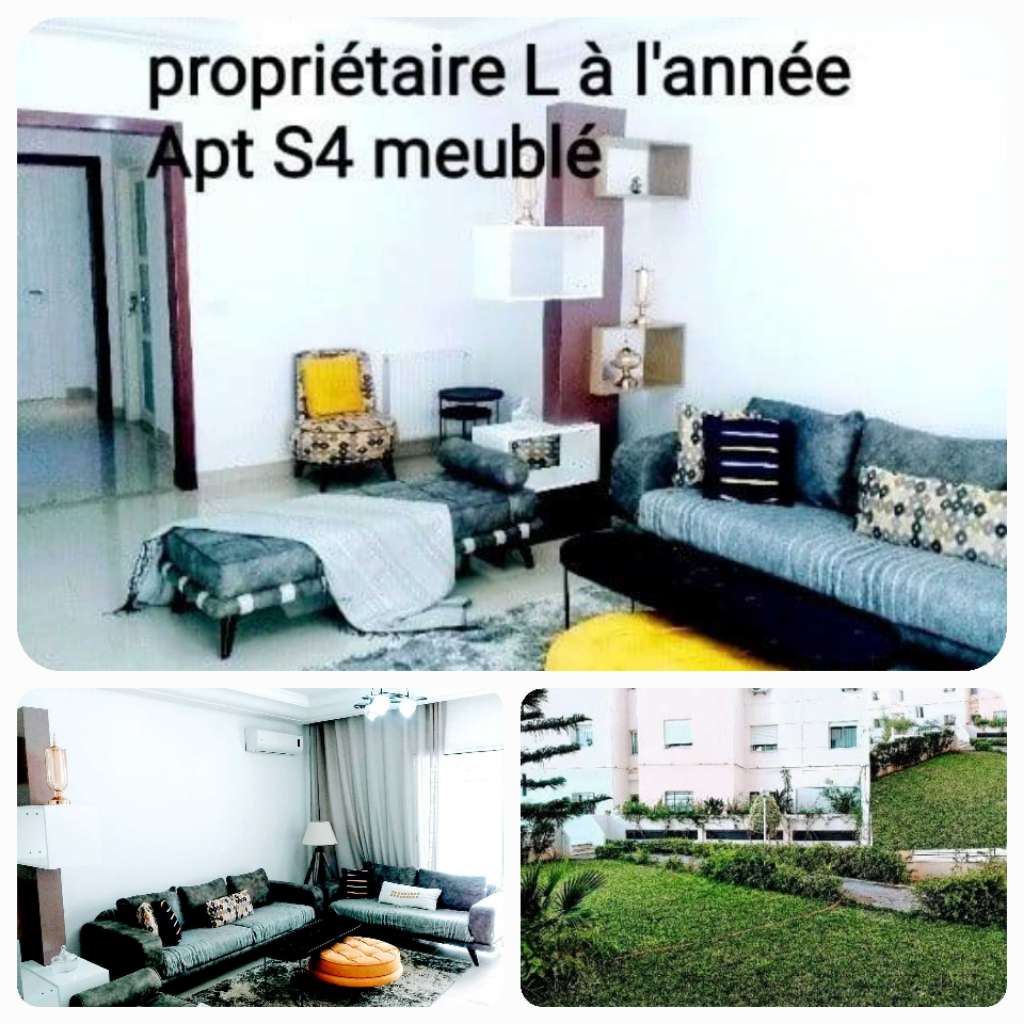 S+4 meublé Neuf proche lac2 pr étranger 