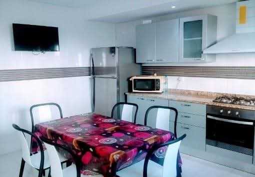 S+4 meublé Neuf proche lac2 pr étranger 