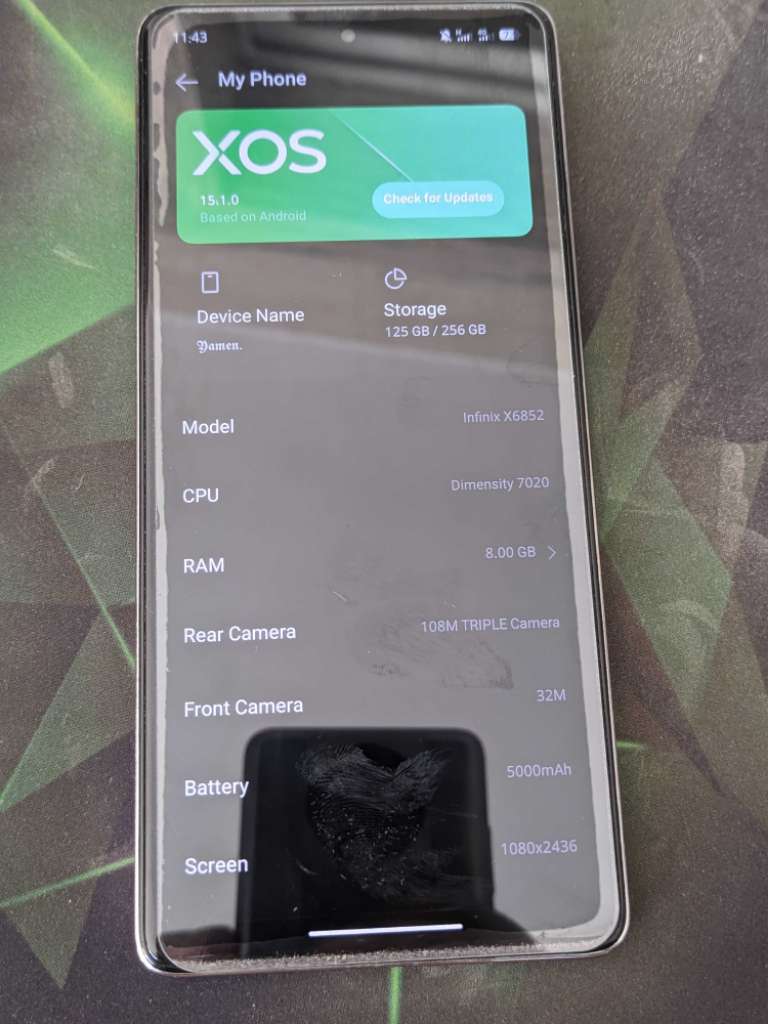 INFINIX NOTE 40 PRO 5G