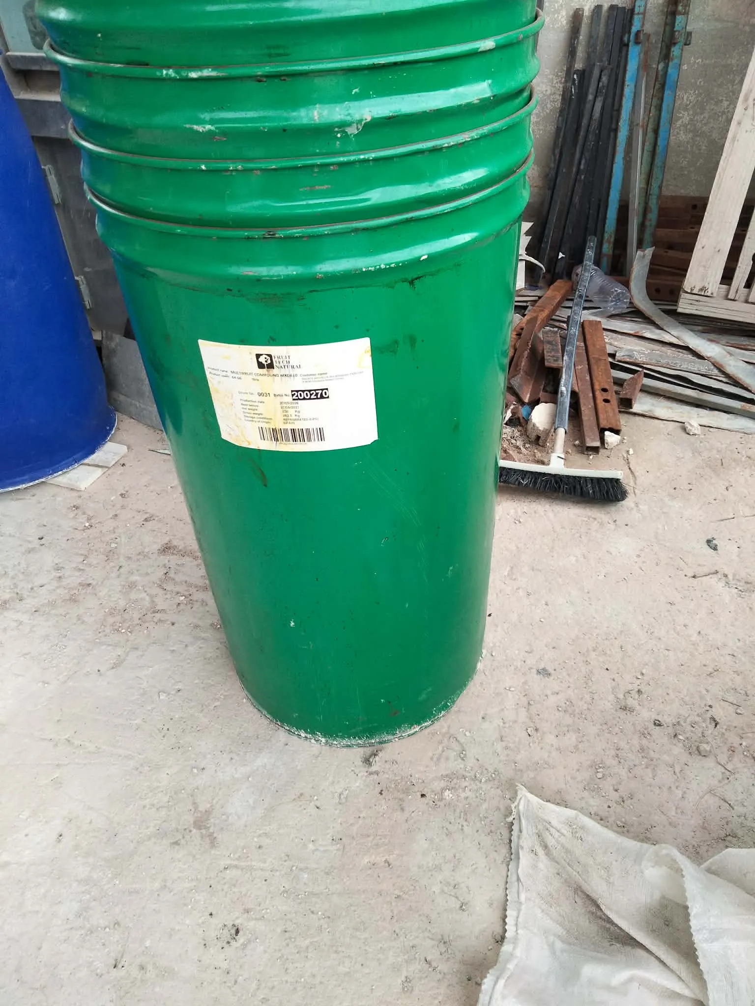 barils alimentaires