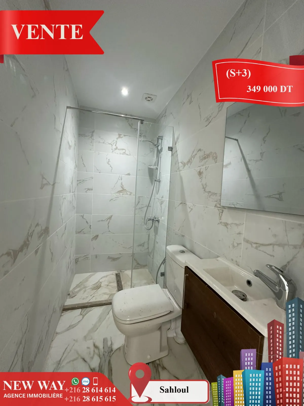 (S+3) à Sahloul , Proche de toutes Commodités