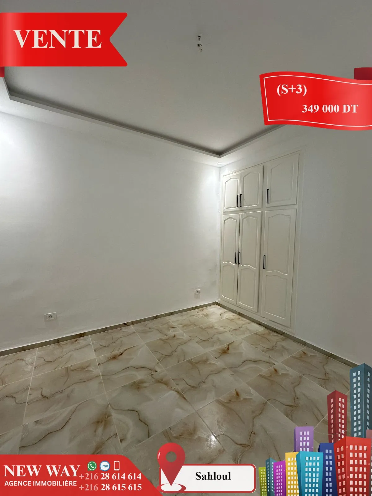 (S+3) à Sahloul , Proche de toutes Commodités