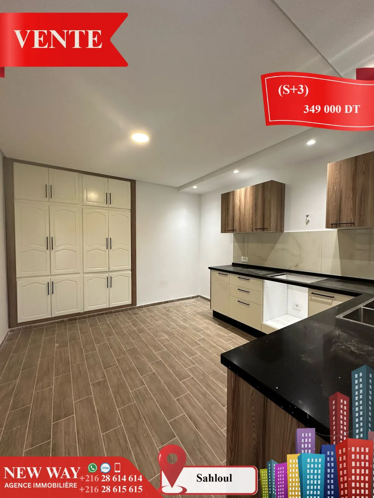 (S+3) à Sahloul , Proche de toutes Commodités