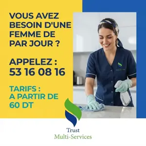 femme de menage par jour a soukra