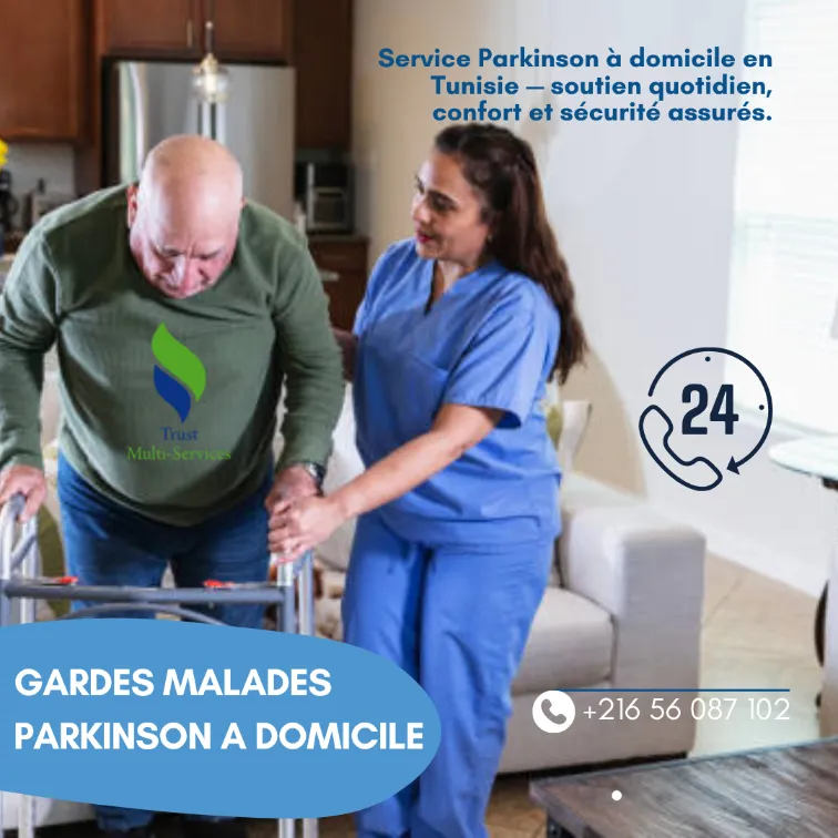 GARDES MALADES DE PARKINSON A DOMICILE À MAHDIA