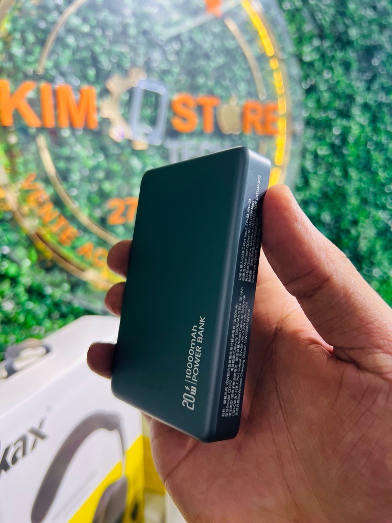USAMS Power Bank MagSafe 10000Mah 20W Aluminum Avec Type C OutPut Tunis
