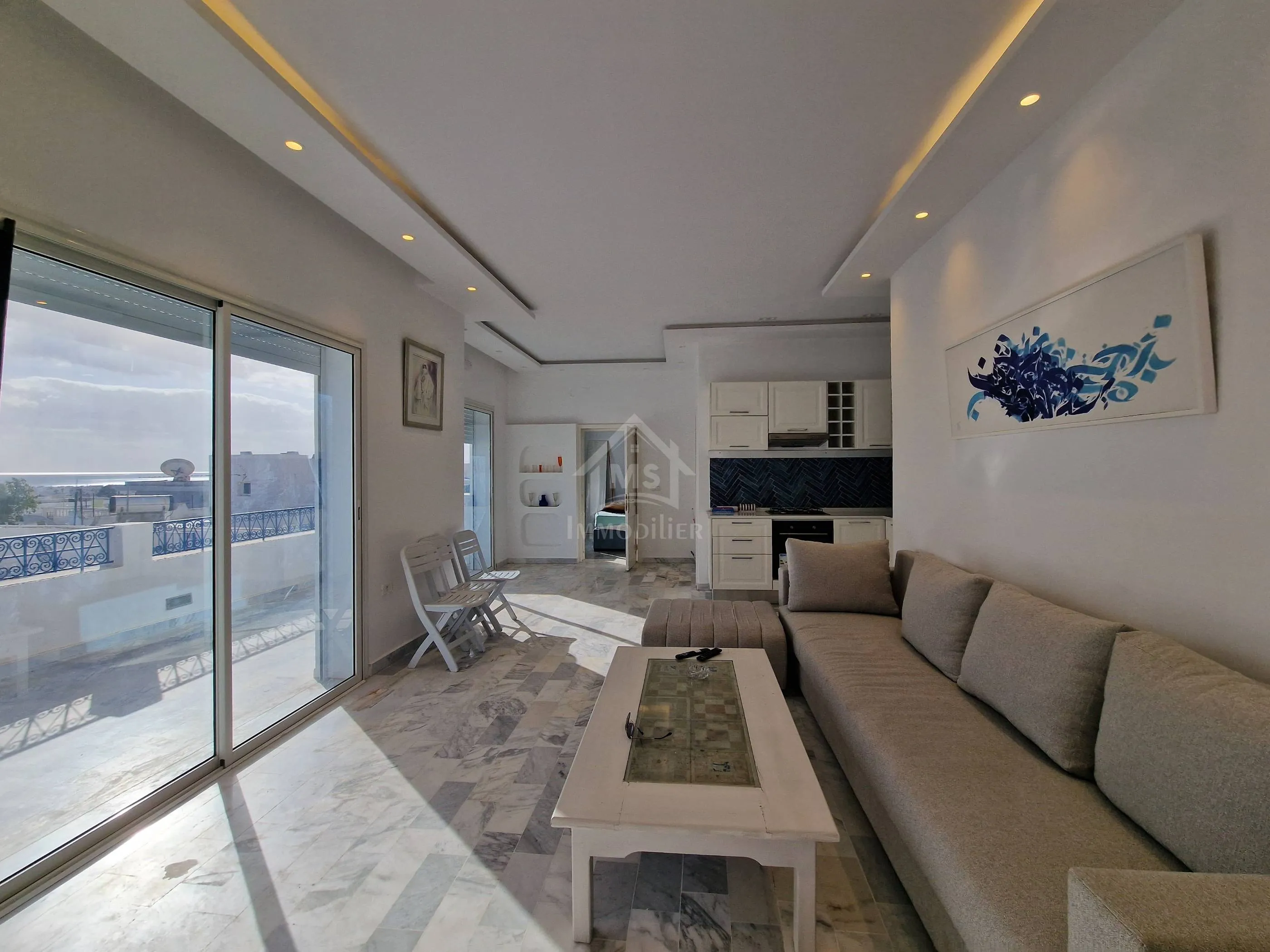 Appartement S+1 avec vue de mer à Hammamet à vendre 51355351