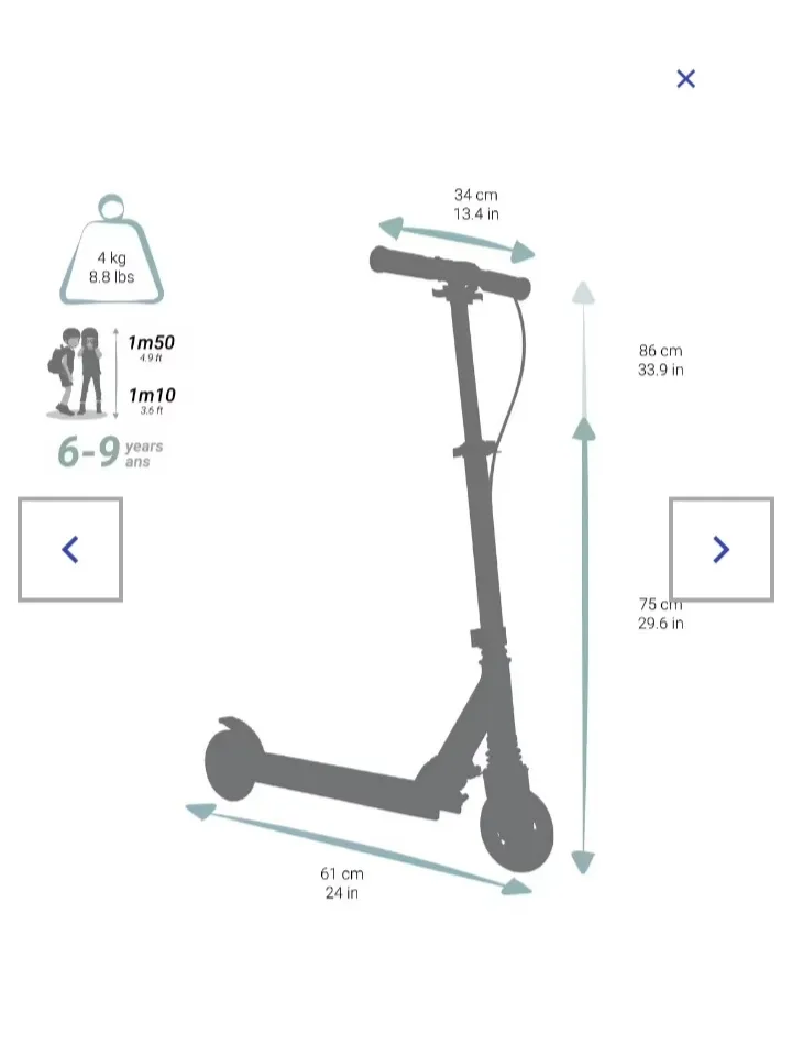 Trotinette Oxelo alu play 💶