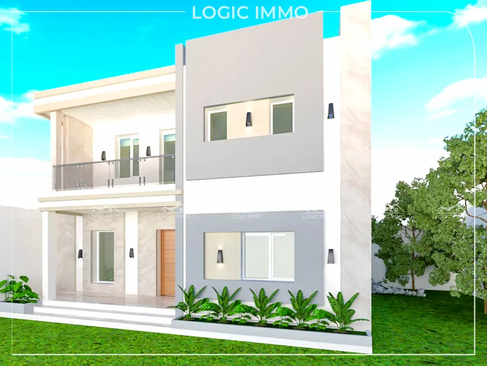 Villa S+3 inachevée a bessbessiya près de jinan hammamet