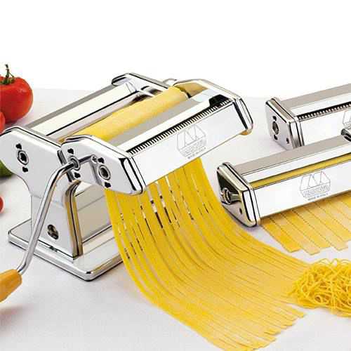 Machine à pâtes manuelle en acier inoxydable