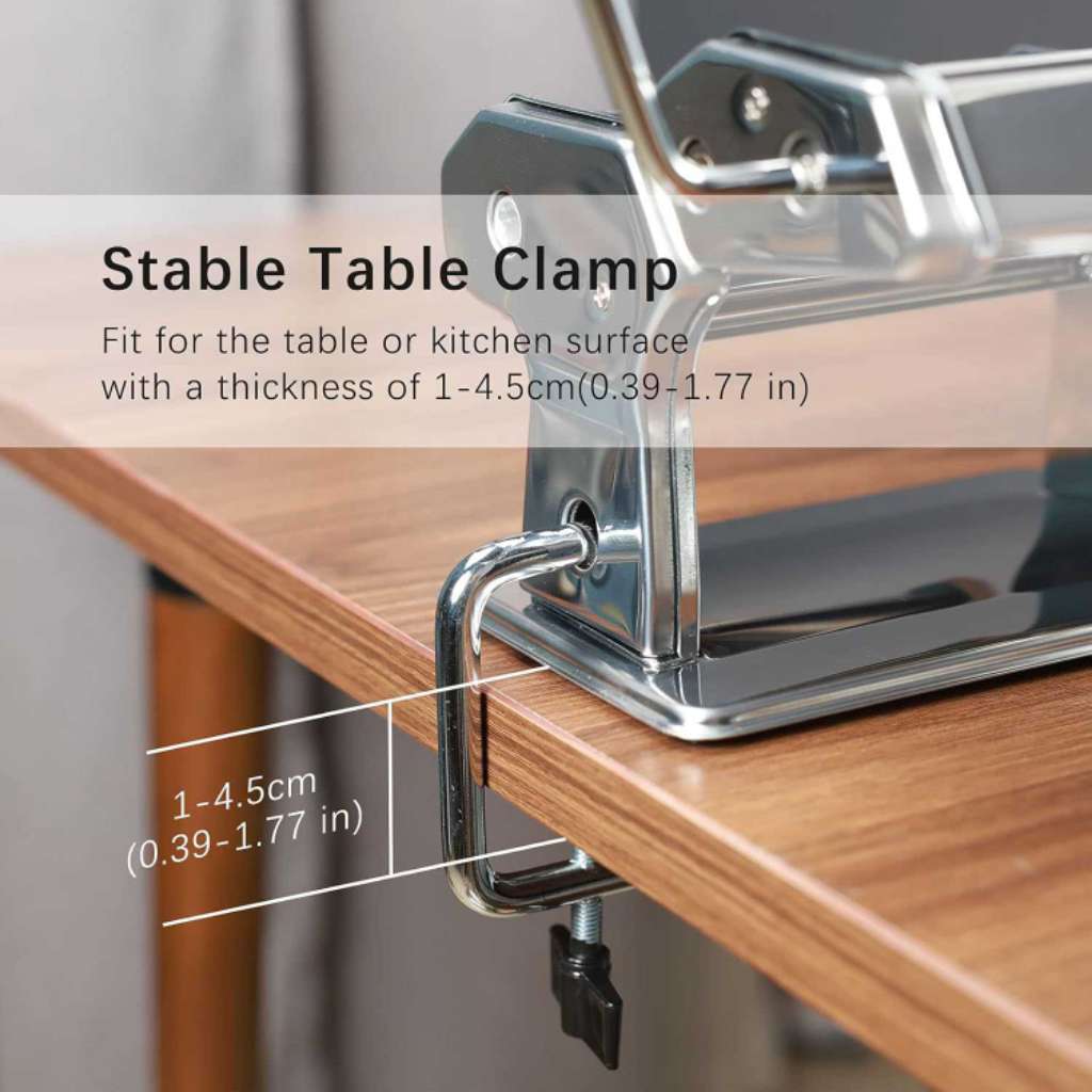 Machine à pâtes manuelle en acier inoxydable