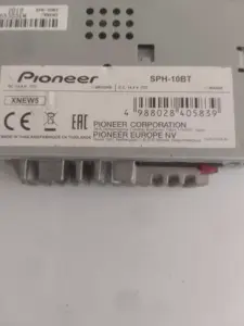 Poste Pioneer bluetooth streaming 