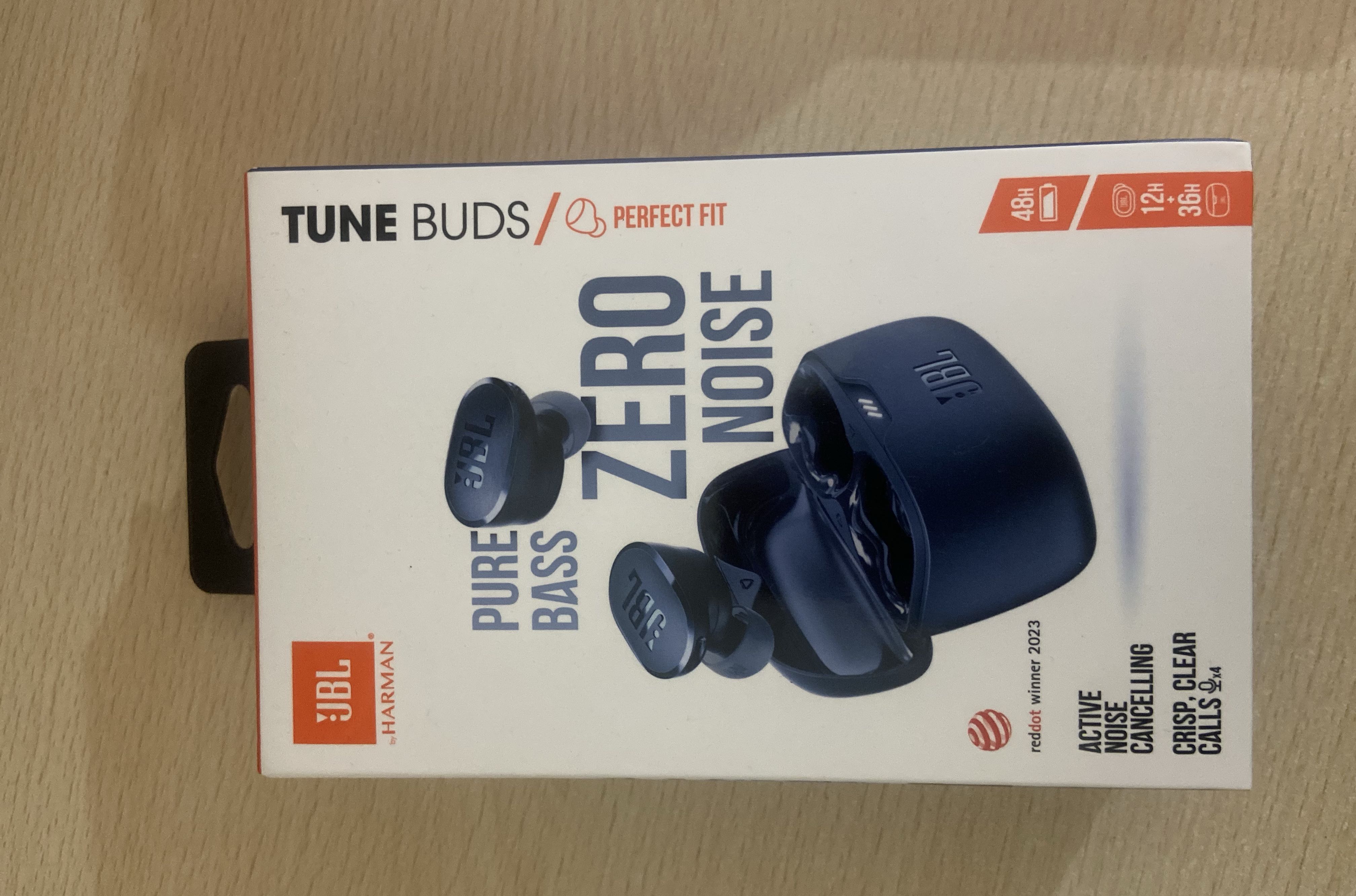 ÉCOUTEURS SANS FIL JBL TUNE BUDS - NOIR