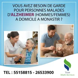 GARDE MALADE ALZHEIMER A MONASTIR