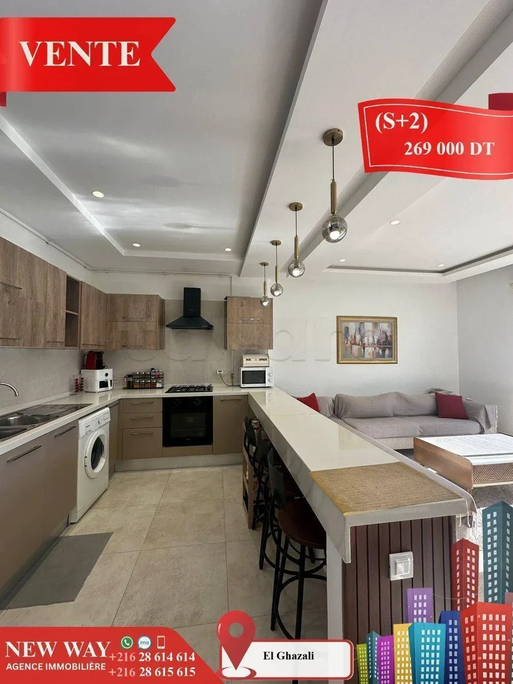 (S+2) à Bouhsina El Ghazali