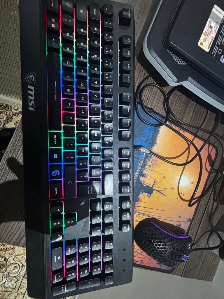 Clavier semi mecanique Msi vigor GK20