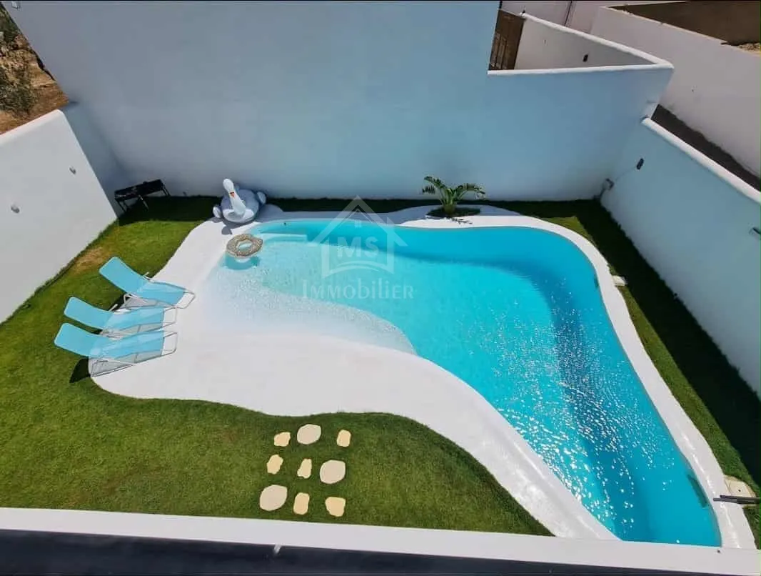 Location estivale: Villa S+5 avec piscine Ă  louer 51355351
