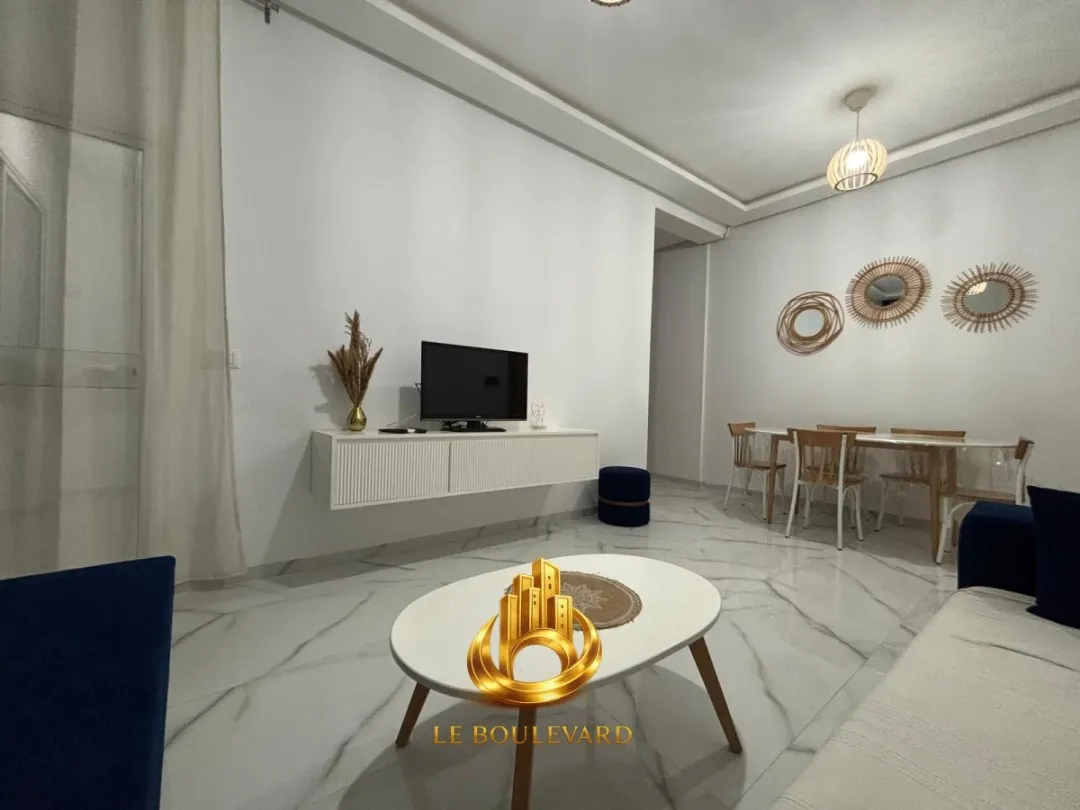 A louer Appartement S+2 meublé à AFH Mrezga , Cité El Wafa