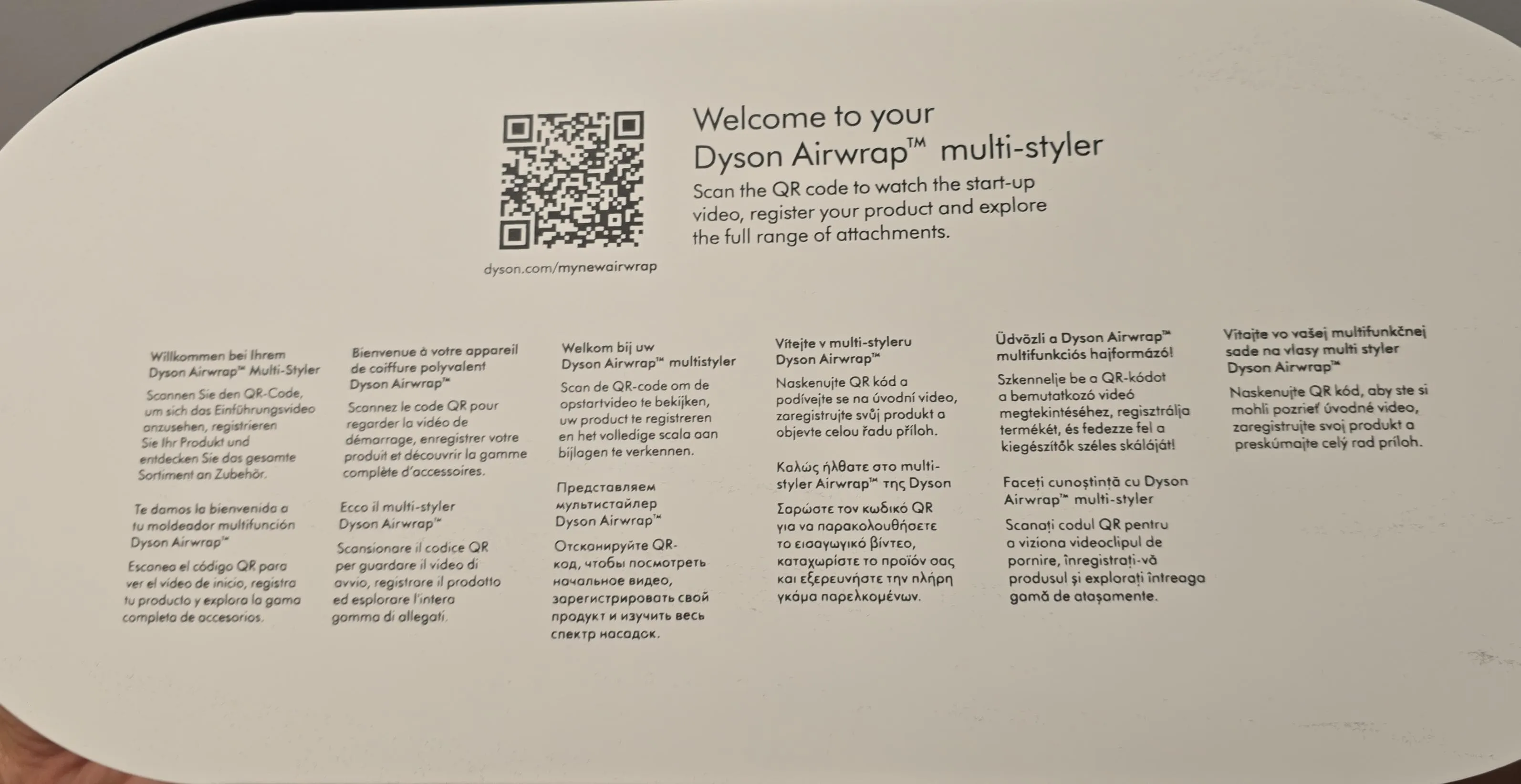 Dayson Airwrap multi-styler 
