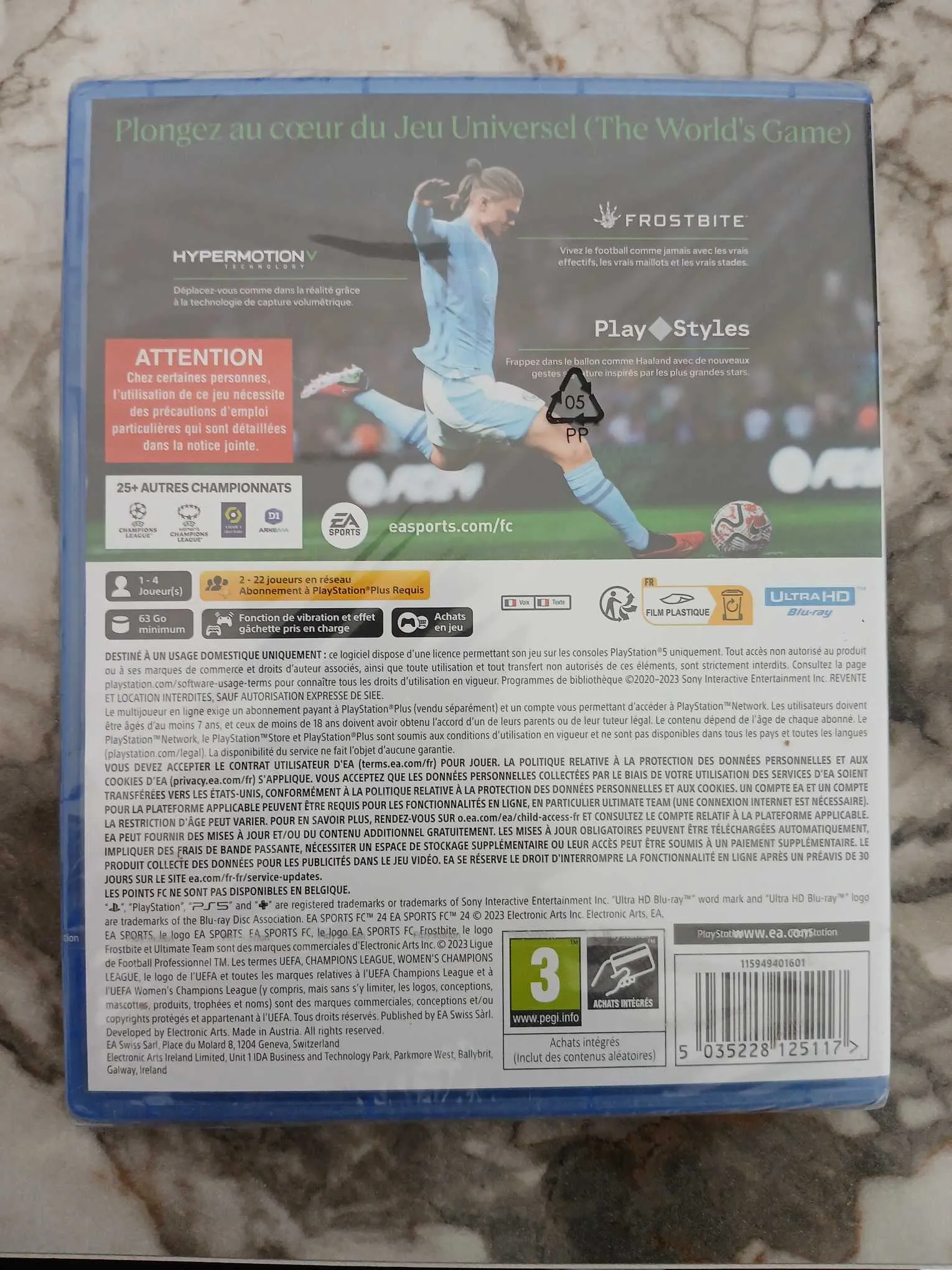 EA SPORTS FC 24 – PS5 – État neuf