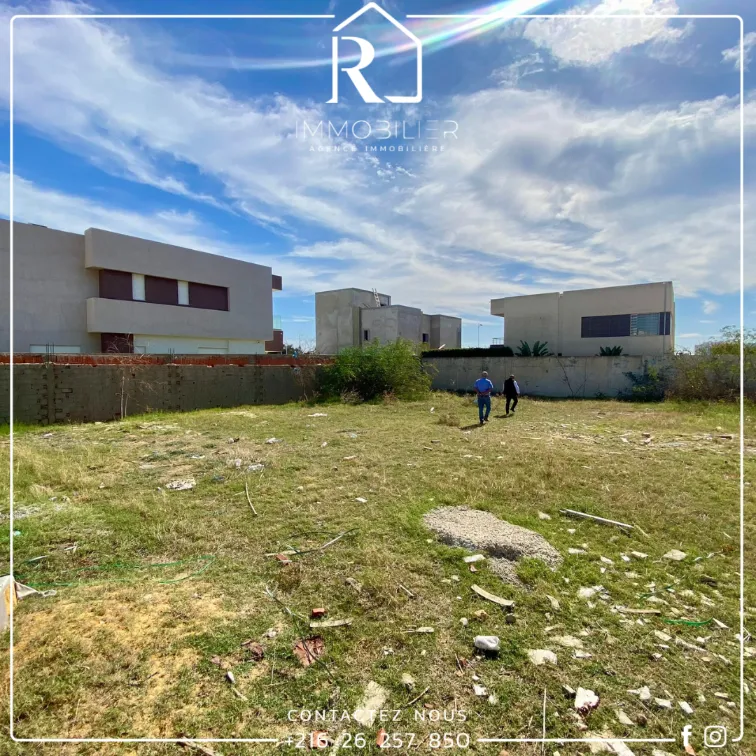 Vente #Terrain clôturé zone Résidentiel Hammamet_AFH Mrezga