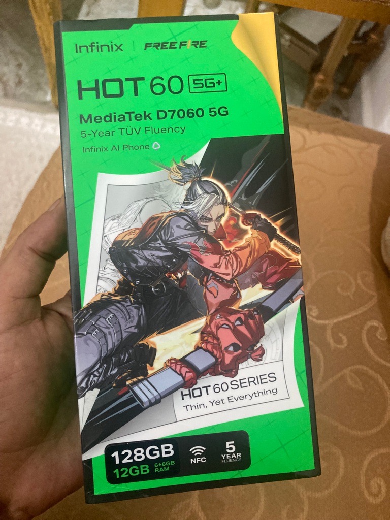 infinix hot 60 5g