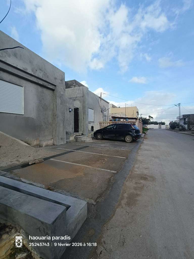 Maison s+3 a haouaria 5min à pied de la mer