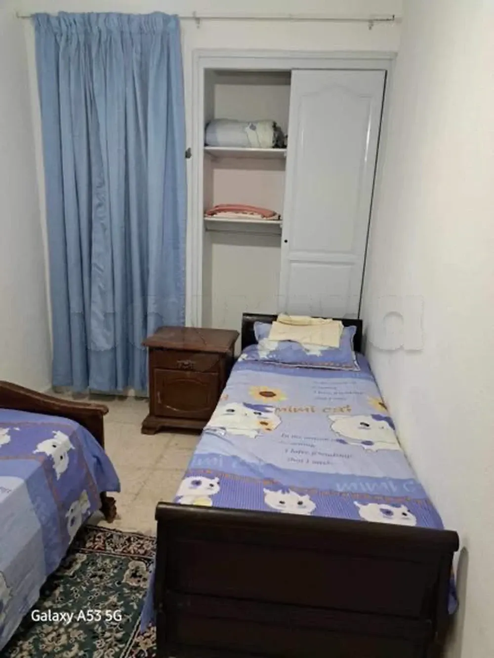 un studio s+1 meublé au rdc d'une villa a louer situé a bardo derrière foyer universitaire.