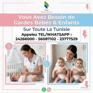 GARDES BEBES PAR MOIS A ENFIDHA