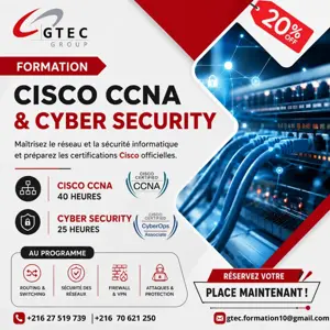Pack Cisco CCNA & Cybersécurité 